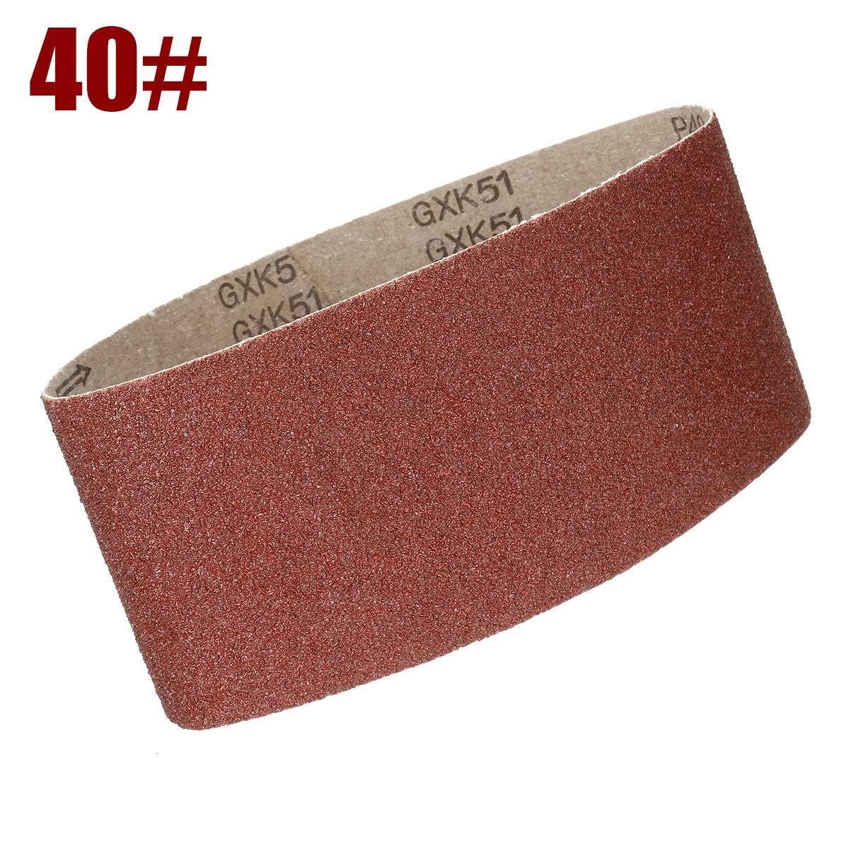 Paski szlifierskie, 10 szt. pasów ściernych 533 * 75 mm Kx167 do szlifierek, polerowanie metalu, pas ścierny(100)