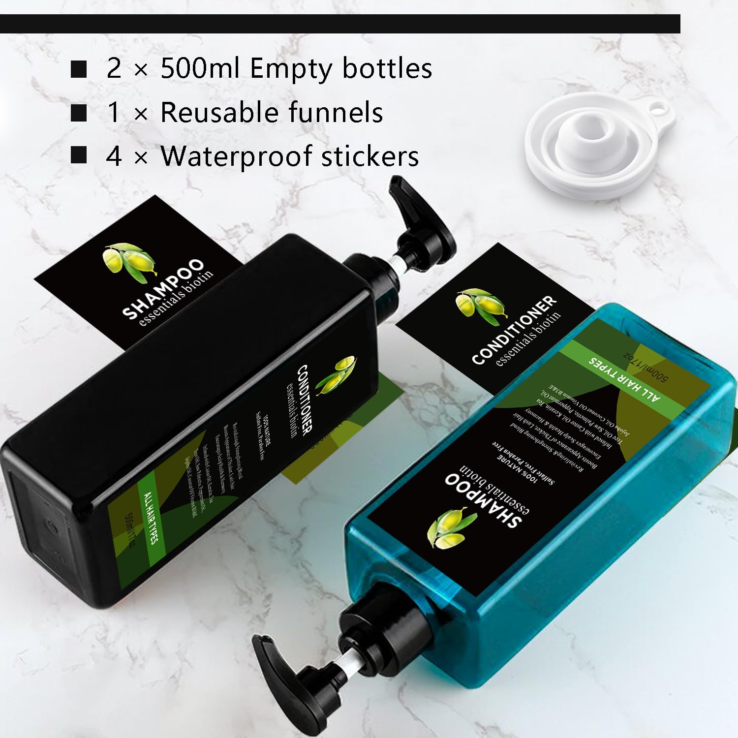 Snapklik.com : Joyfulmap 2 Pack 17oz Extra Large Flask Kit Hidden ...