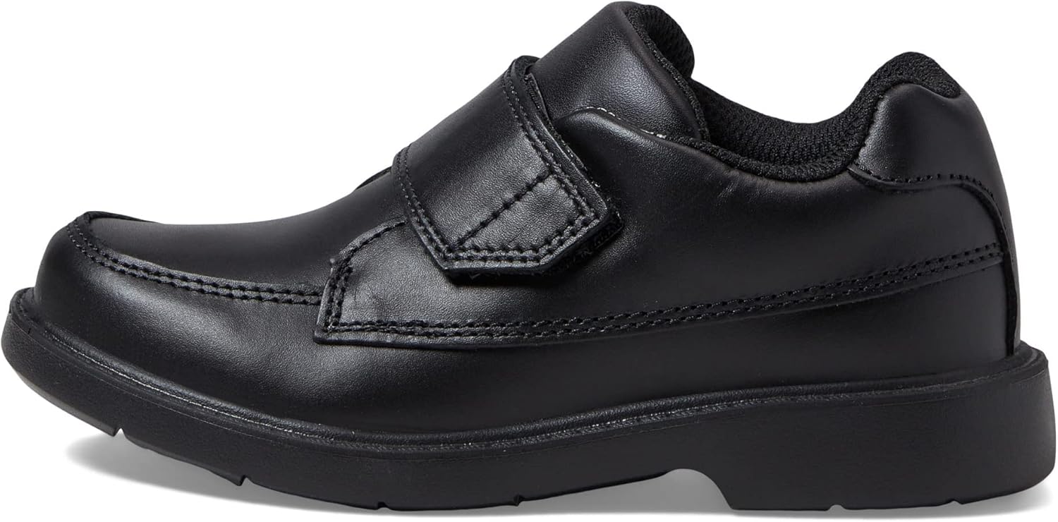 Stride Rite boys SR LAURENCE,Black,4 Big Kid