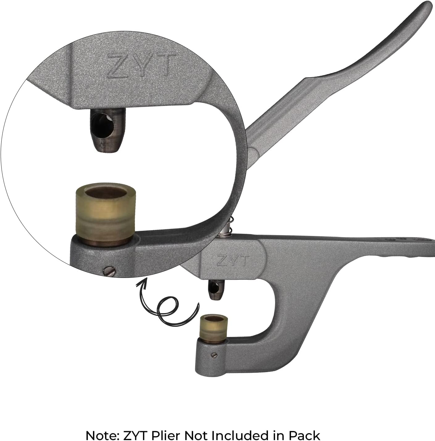 WedDecor 2mm Hole Cutting Die Set for ZYT Plier, for Clothing Repairing & Replacement Fastening, Leather Craft, Purse & Belts Arts & Craft DIY Projects