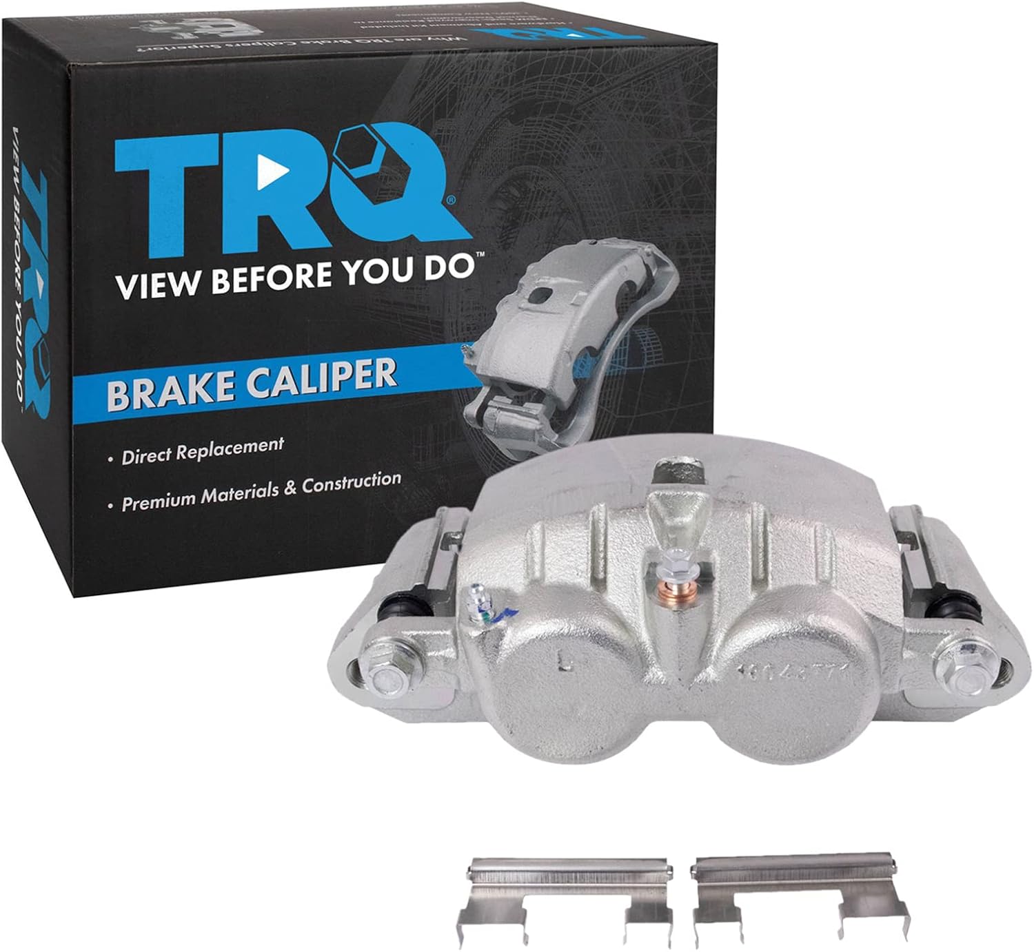 TRQ Rear Disc Brake Caliper LH Left Driver Side for Sierra 3500 / Sierra 3500 Classic/Sierra 3500 HD/Silverado 3500 / Silverado 3500 Classic/Silverado 3500 HD