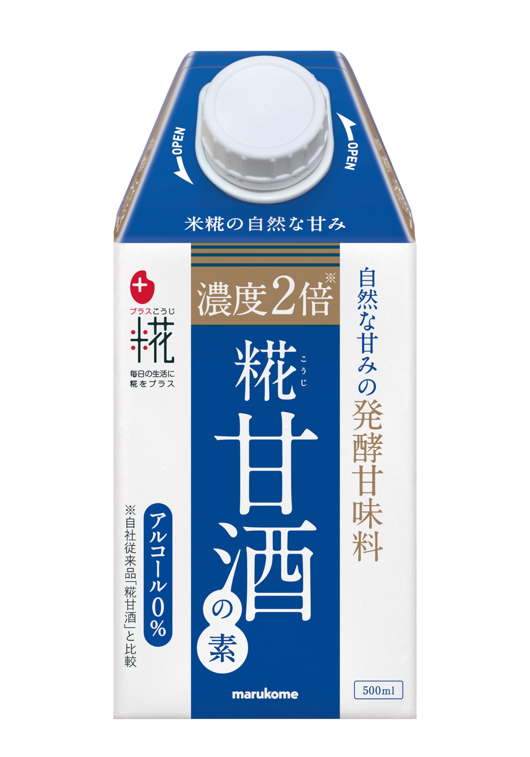 Amazon.co.jp: Marukome Plus Koji Koji Sweet Sake, 16.9 fl oz (500