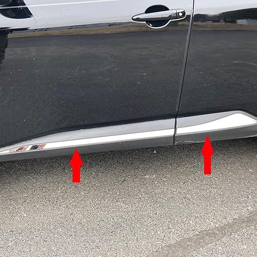 Upgrade Your Auto 4pc. Luxury FX Lower Accent Trim for Nissan Rogue 2021-2023 wo Sport