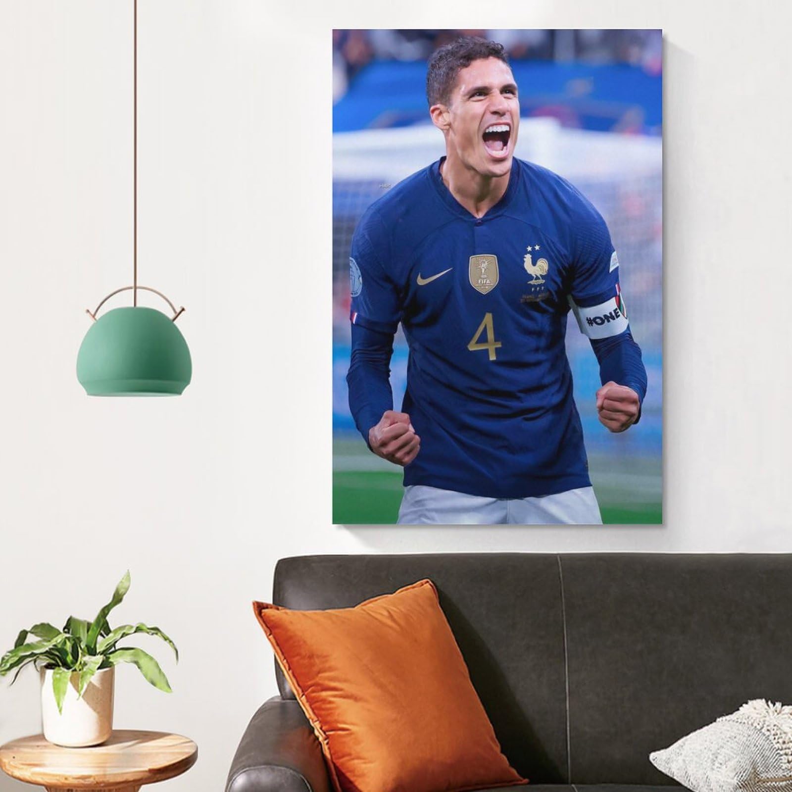 Amazon.co.jp: サッカー選手ラファエル・ヴァラン キャンバスアート