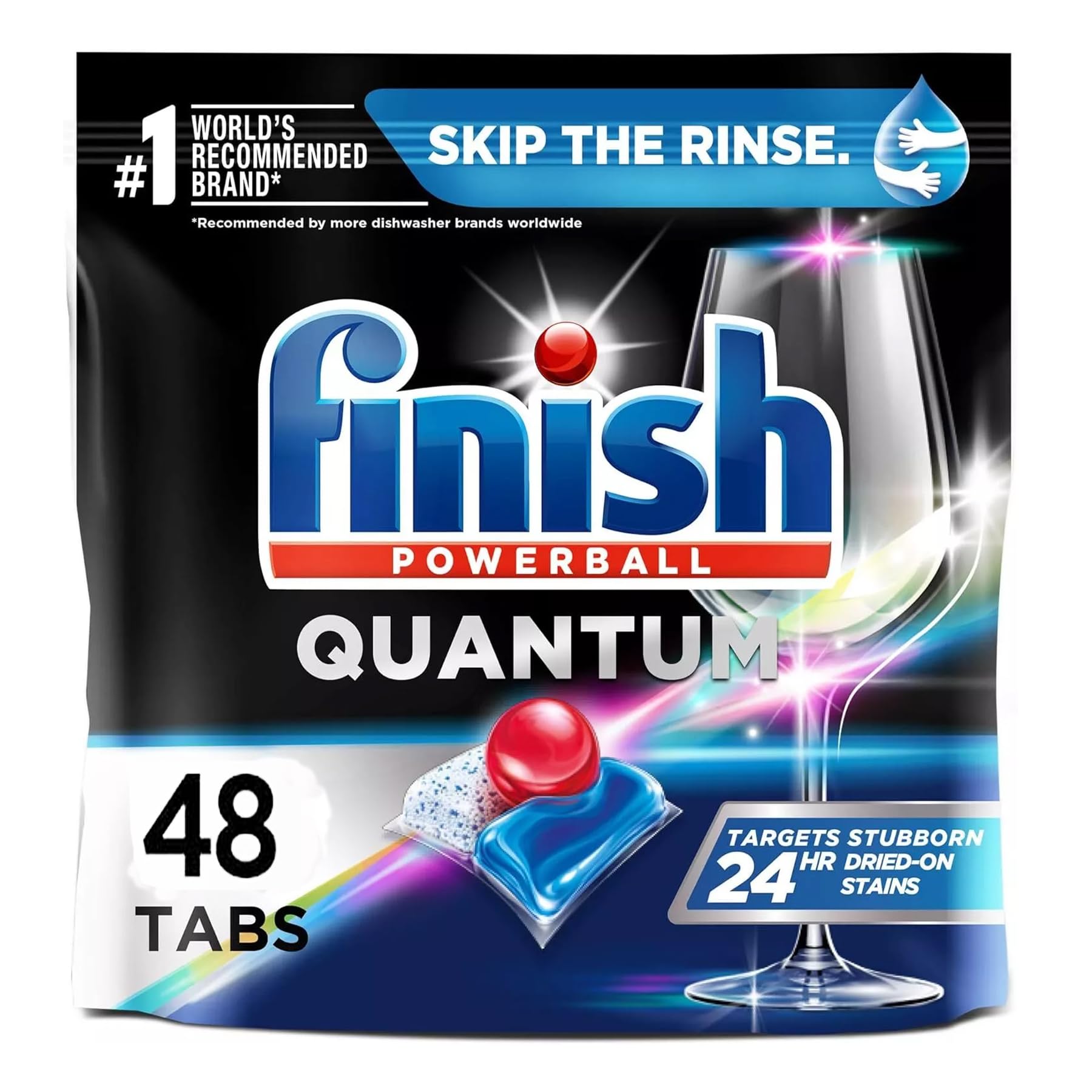 Powerball Quantum Ultimate Dishwasher 48 Tablets Pack - 600g