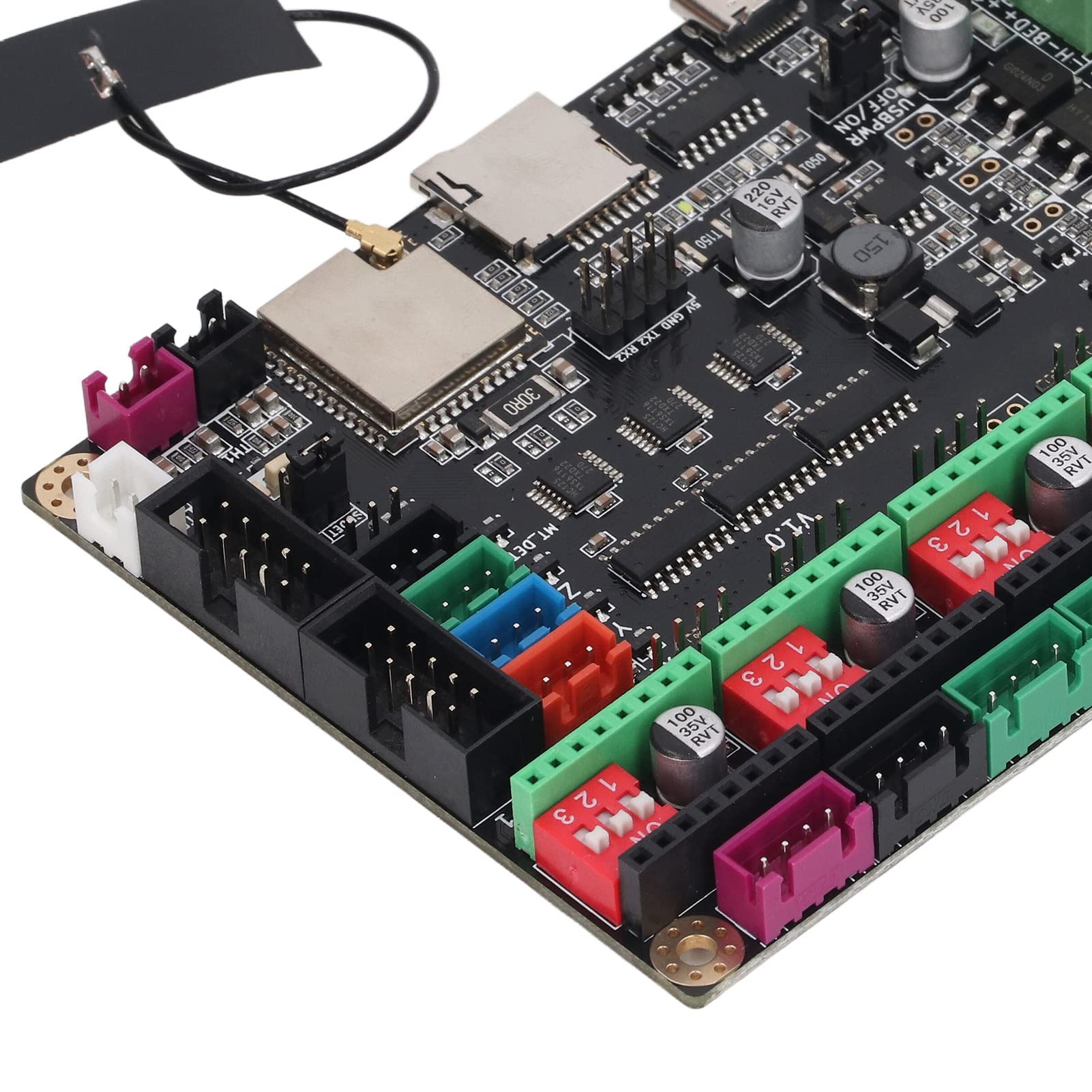 Carte de Contrôle Principale D'imprimante 3D avec ESP32 WIFI et MCU 240 MHz pour MKS TinyBee MINI12864