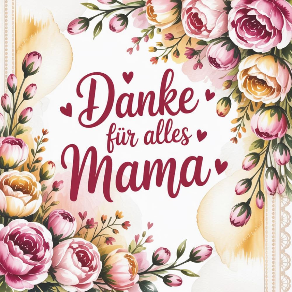 Danke für alles Mama: Ein liebevolles Ausfüllbuch mit Fragen, Erinnerungen und Sprüchen