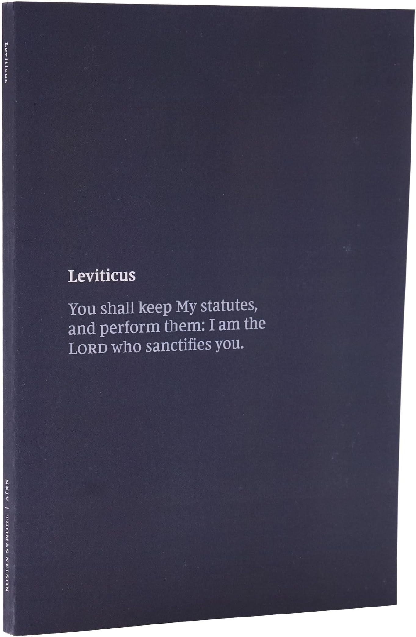 NKJV Bible Journal - Leviticus, Paperback, Comfort Print: Holy Bible, New King James Version