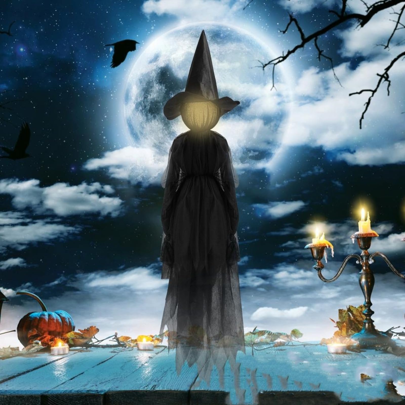 halloween detecteur de mouvement - Achat en ligne | Aliexpress