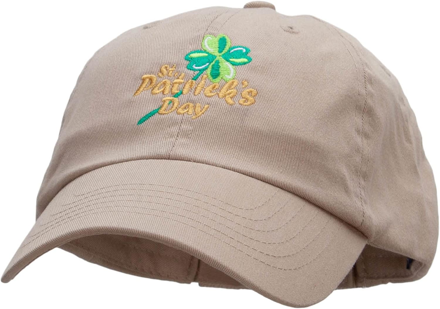 St. Patricks Clove Low Profile Pet Spun Washed Cap - Khaki OSFM