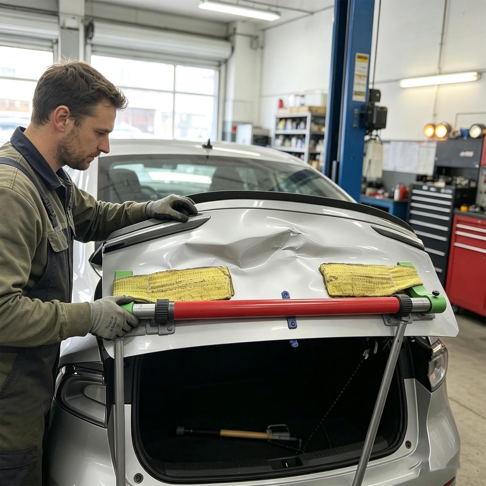 Ausbeuler für Auto, Metall, robust, mit verstellbarem Winkel