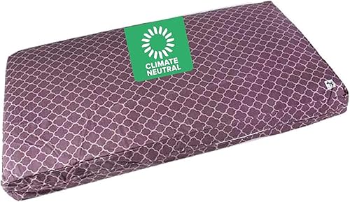 Molly Mutt Funda de edredón grande para cuna, estampado real, mide 27 x 52 x 5 pulgadas, 100% algodón, duradera, transpirable, sostenible, lavable a