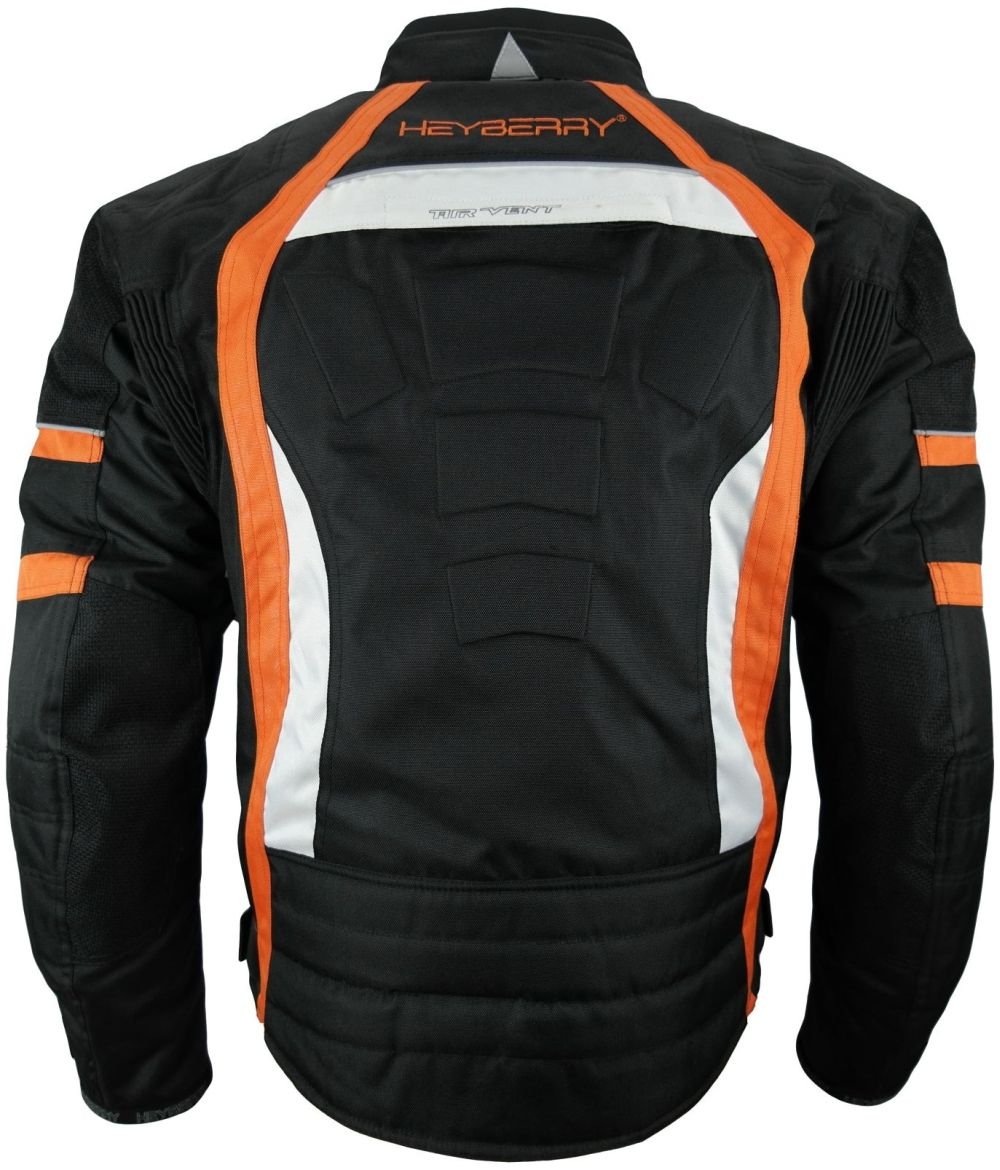 HEYBERRY Textil Motorrad Jacke Herren Motorradjacke viele Farben