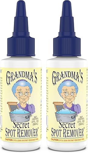 Grandmas Secret - Removedor de manchas 2 onzas 4 onzas 2 x 2 onzas 2 onzas líquidas paquete de 2 multicolor 4 líquidos