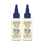 Grandma\'s Secret Spot Remover for Clothes - Chlorine, Bleach and Toxin-Free - Fabric Stain Remover Removes Oil, Paint, Blood and Pet Stains - 2 Ounce, Pack of 2