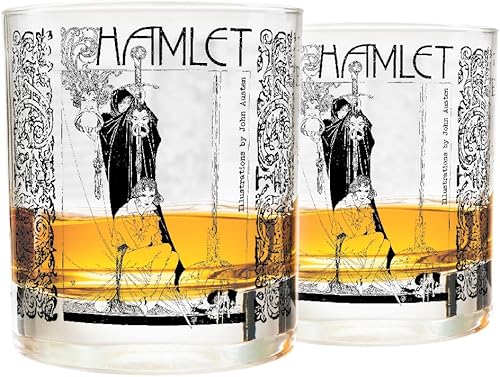 Miniatura 7 de Greenline Goods Vasos de whisky - Alicia en el país de las maravillas (juego de 2)  Literatura Rocas Vidrio con Lewis Carroll Libro Imágenes &