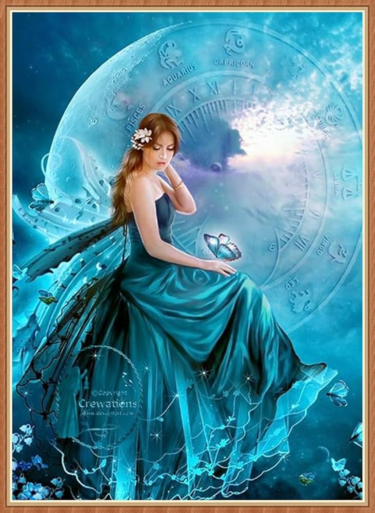 Amazon | Abbie Home フェアリームーン ダイヤモンドペイン