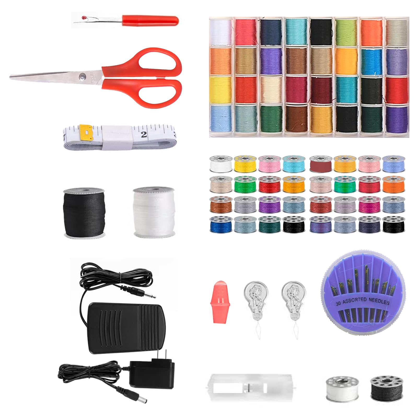 Mechanische Nähmaschine Für Anfänger - 14 Stiche Mit Verlängerungstisch & Nähset