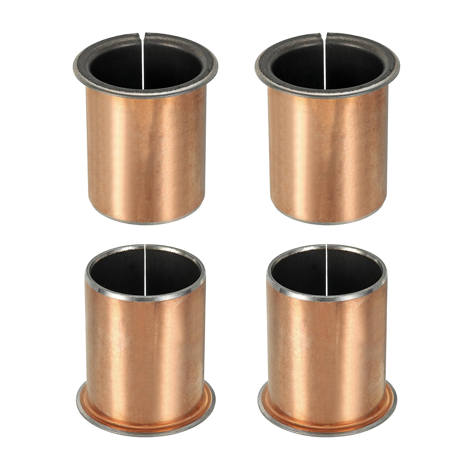 QUARKZMAN Cuscinetto a manicotto flangiato 35mm x 39mm x 50mm 4 Pezzi