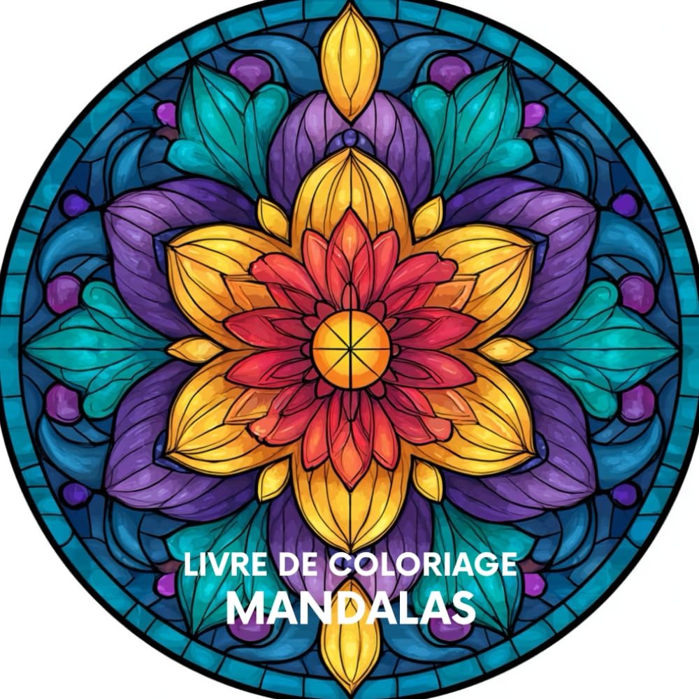 Livre de Coloriage Mandalas: Plus de 40 Pages de Mandalas Relaxants pour Adultes