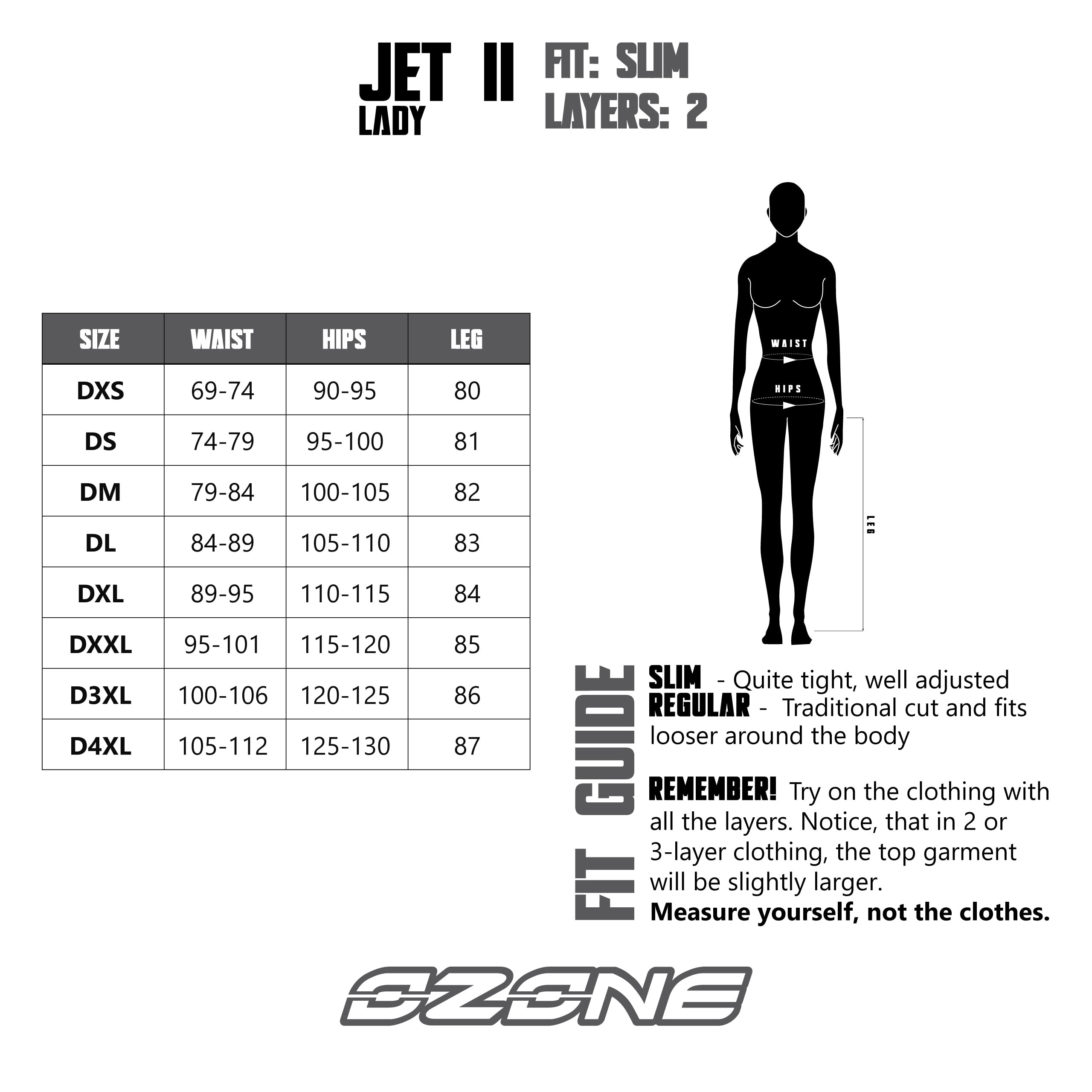 Ozone Jet II Lady Pantalon de Moto pour Les Femmes Protection des Genoux Tissu d'acier Membrane Amovible étanche Éléments réfléchissants Panneaux antidérapants 3 Poches