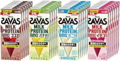 Amazon.co.jp: 【セット品】明治 ザバスミルクプロテイン 脂肪0