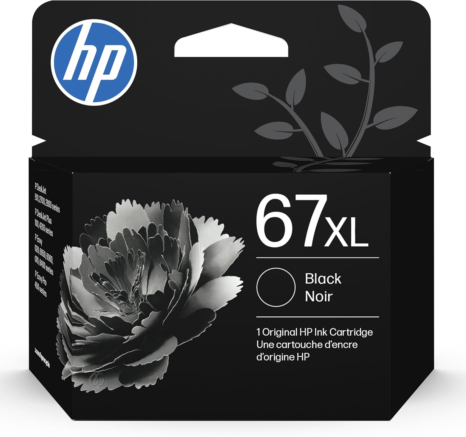 HP 67XL Black High-yield Ink Cartridge for HP...
