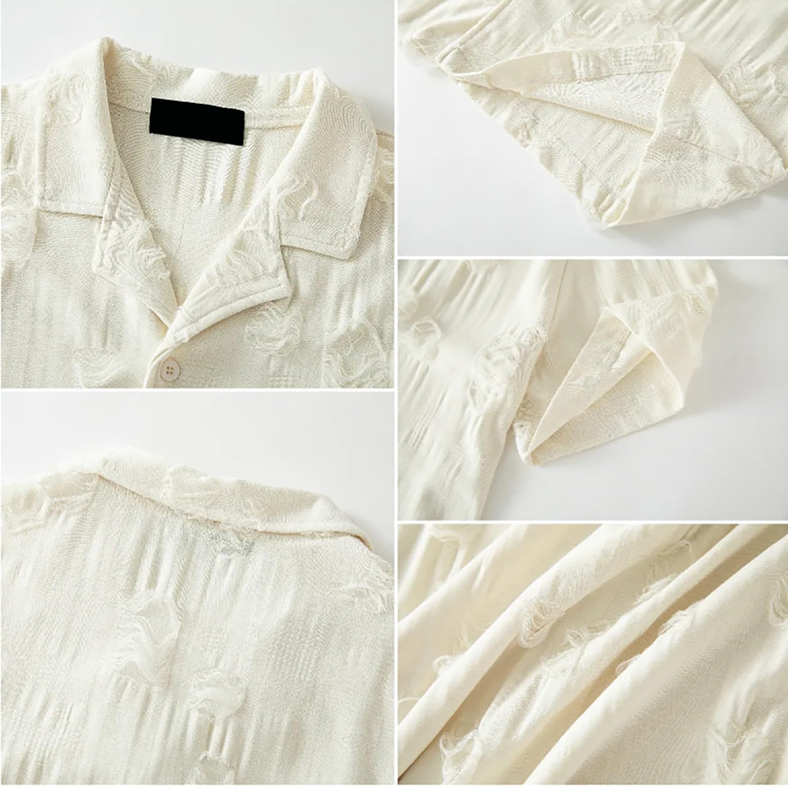 WINWUQB - Camisas de manga corta para hombre, para verano, playa, vacaciones, ajuste regular, casual, con botones, camisa clásica hawaiana