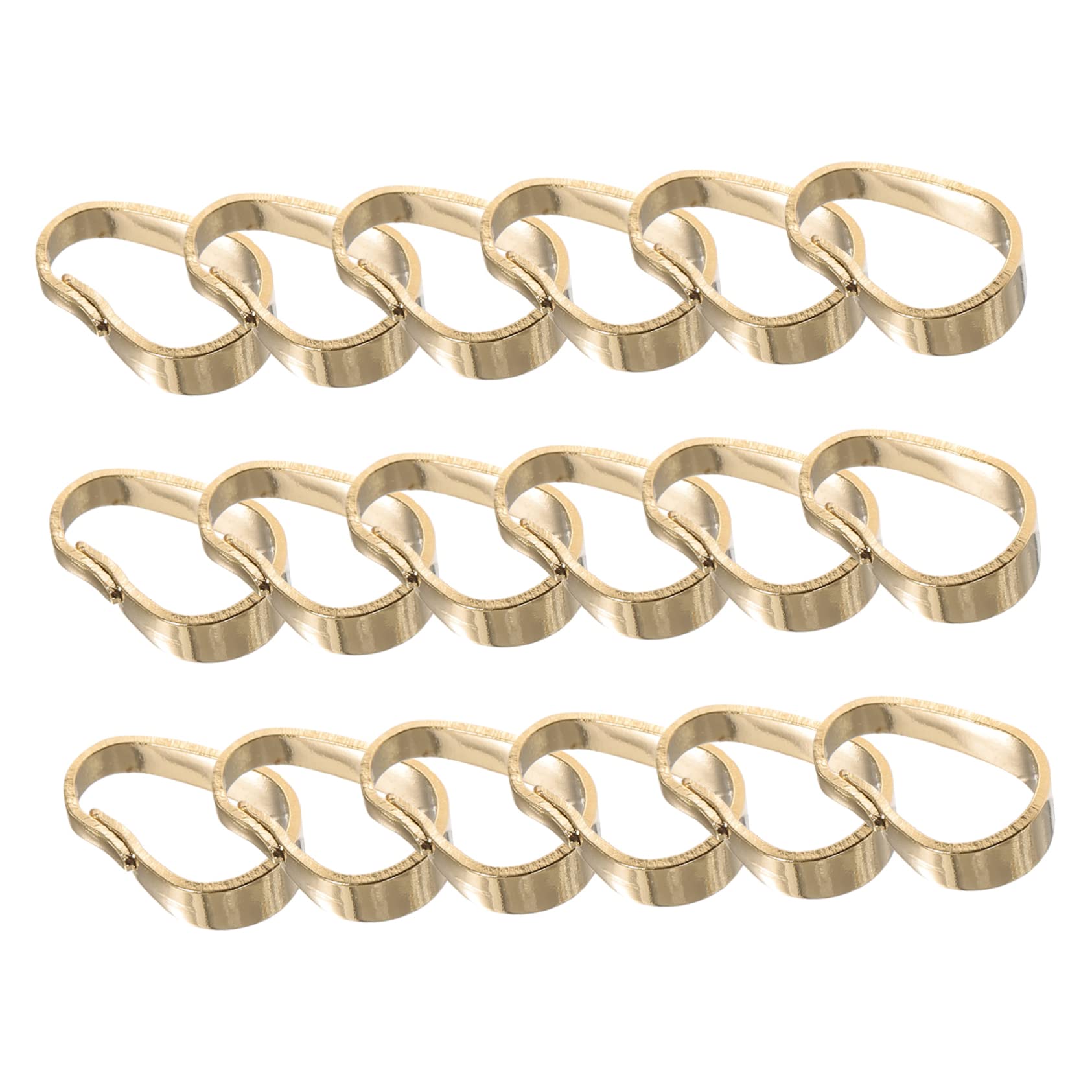 EXCEART 400piezas Claspes De Colgante Para Joyería Conectores De Pendientes Para Collares y Pulseras Accesorios De Bucle De Joyería Resistente y Duradero