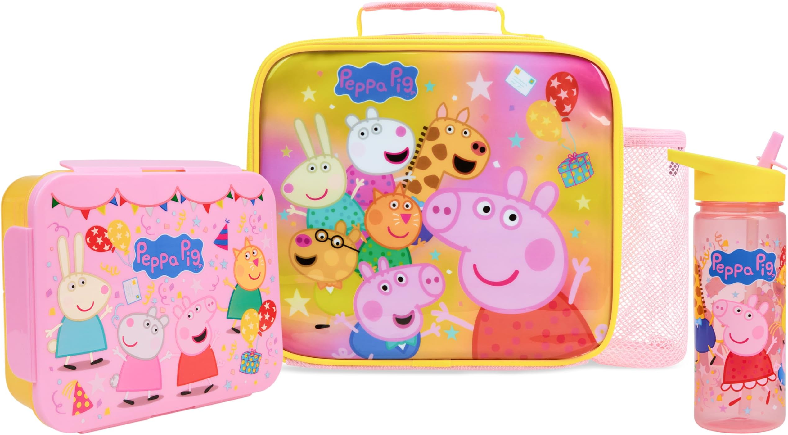 Peppa Pig Lunch Bag Set (Multi Peppa Pig)