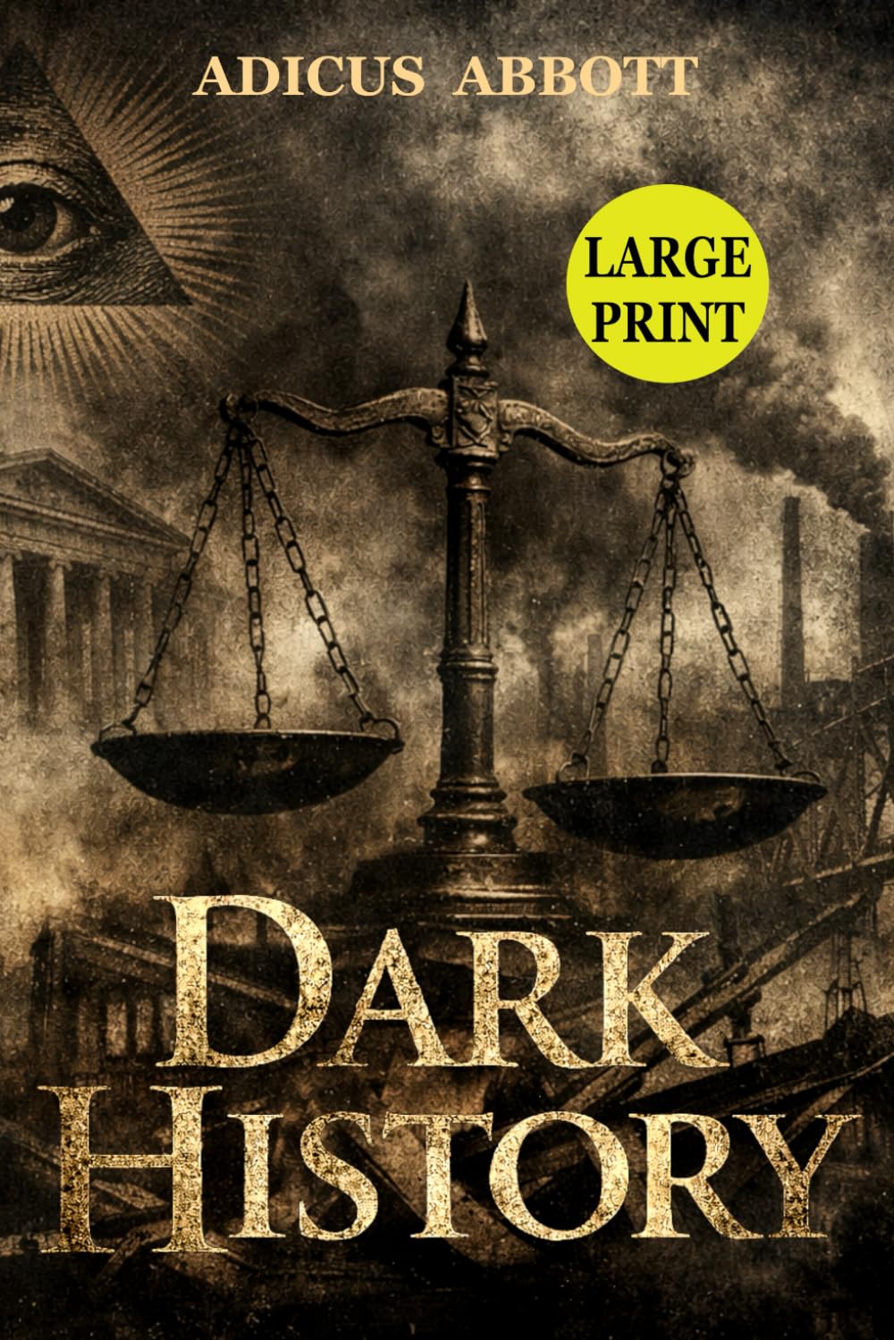 Dark History (Large Print): The Ultimate American History Buff Trivia and Fun Facts Challenge Exploring the Strange, Unusual, and Forgotten Dark Side of America