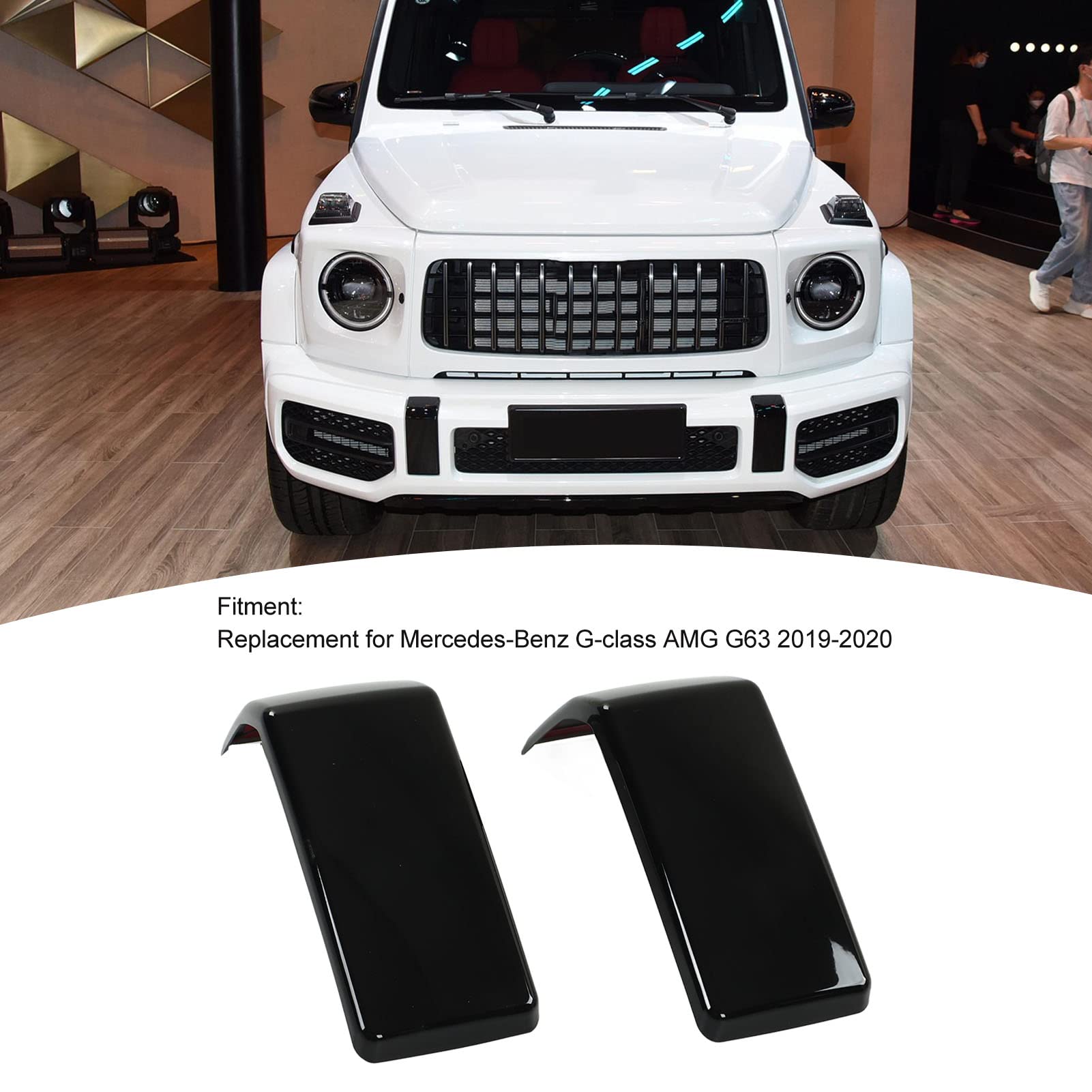 ARTOCT Rivestimento di ricambio per paraurti anteriore, in ABS