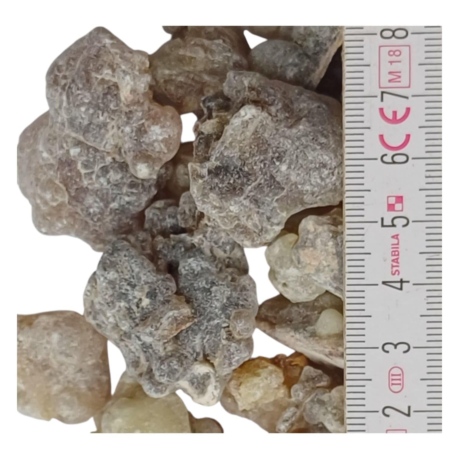 250g Dark Hojari Oman Weihrauch Grad 4 - Dunkler Brauner Shaabi Frankincense Resin in großer Körnung - Boswellia Sacra Dunkler Räucherharz aus Oman Küstenregion- 1. Wahl