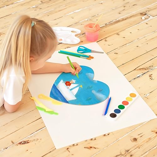 Vista 59 de Anglechic Paquete de 12 piezas de anclaje en blanco de 12 pulgadas sin terminar de madera para manualidades, adornos en forma de ancla de verano