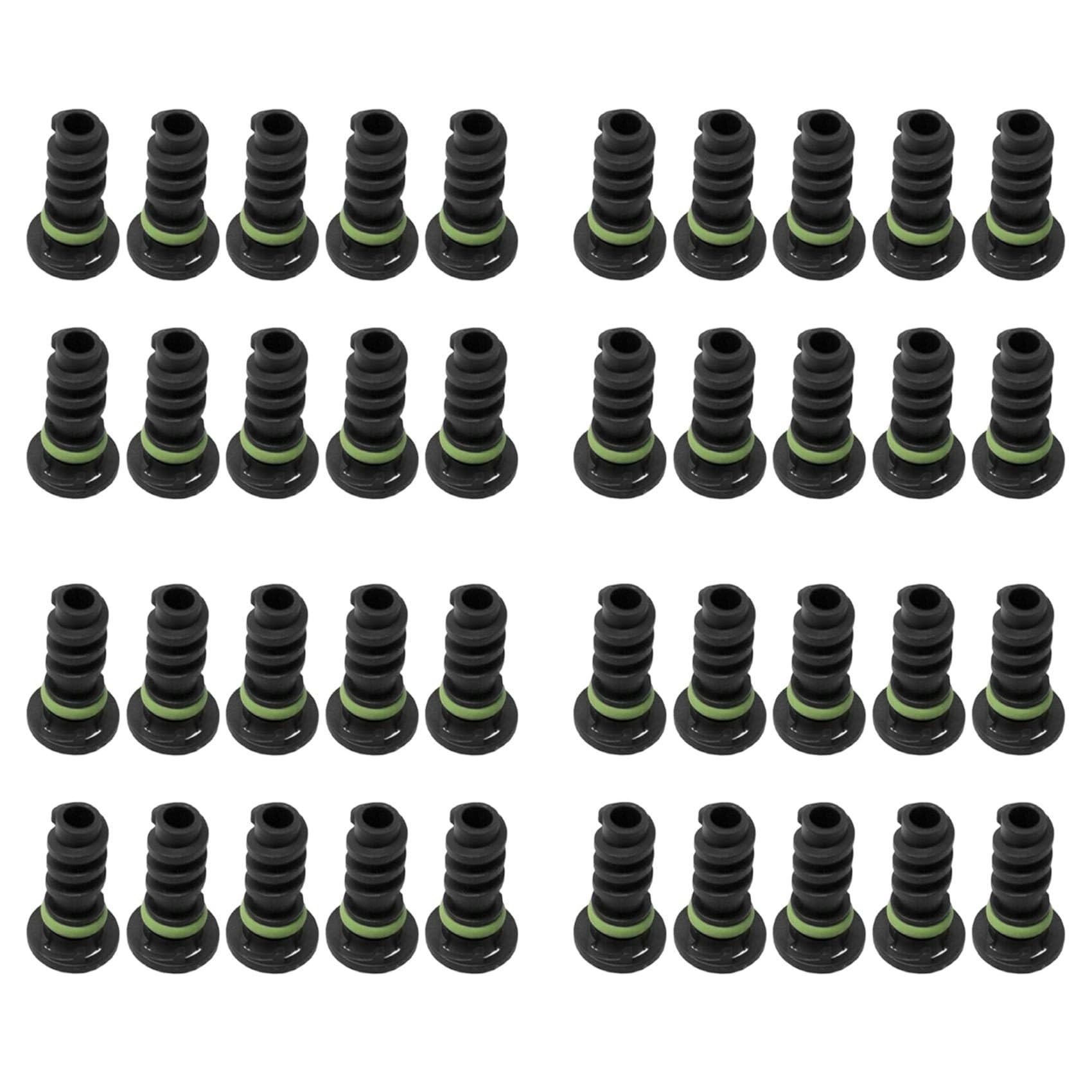 Tapón de plástico para tornillo de drenaje de motor 0029902017, 40 piezas 7