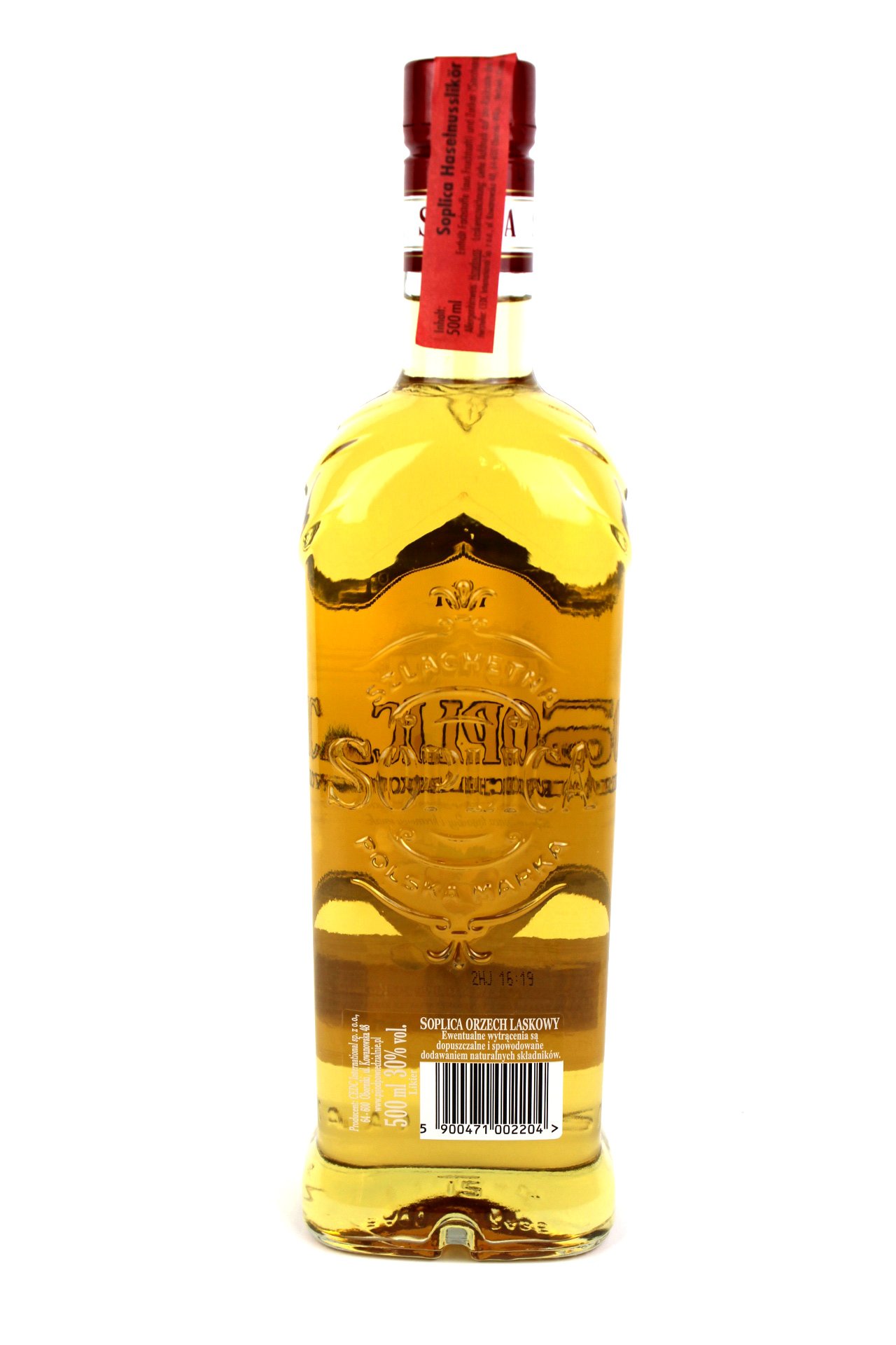 6 Flasche Soplica Haselnuss Orzech Laskowy/Likör aus Polen a 0,5L Alkoholgehalt 26% Vol.