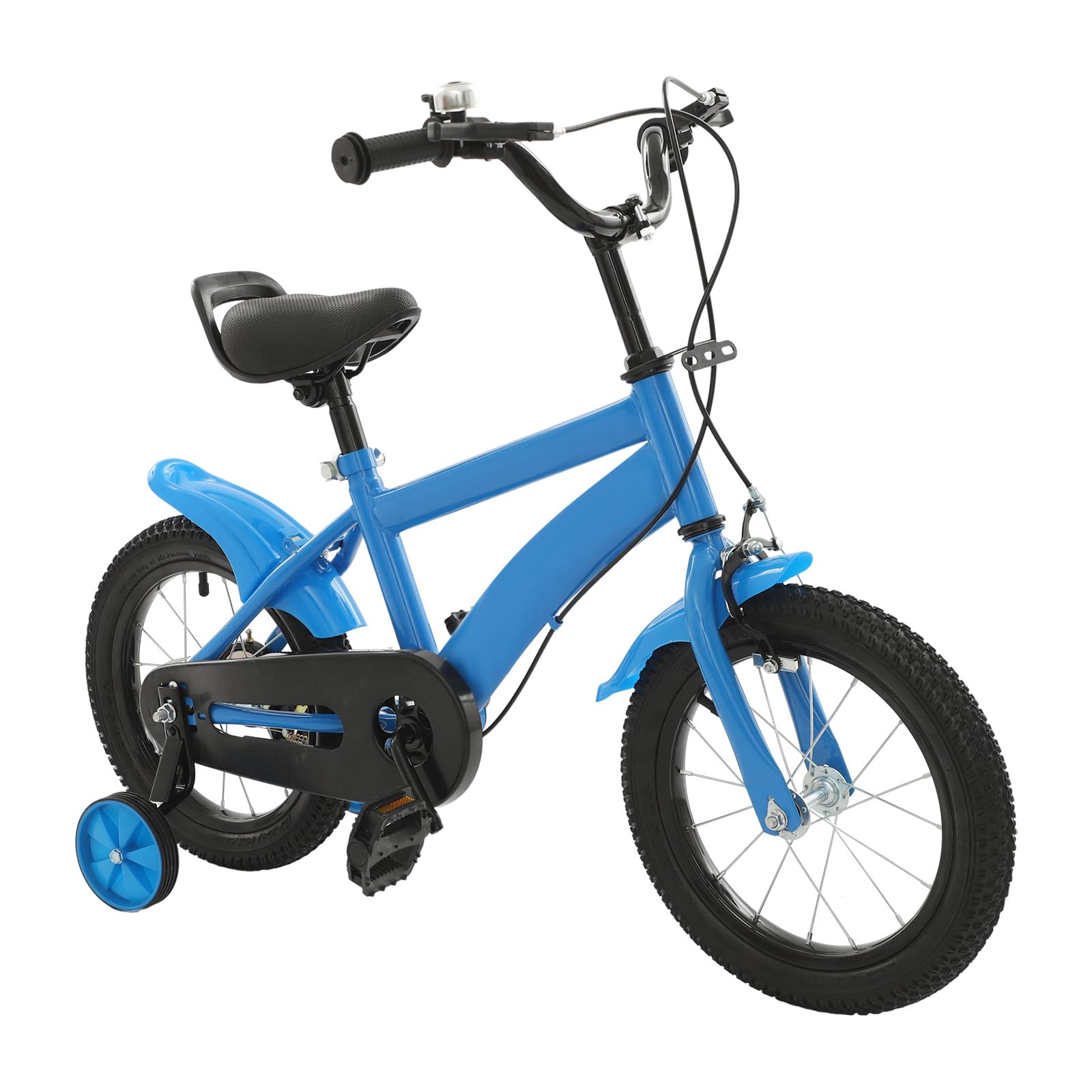 14 Zoll Kinderfahrrad Mit Korb  Jungen Mdchen Fahrrad Mit Sttzrdern 3-6  Jahre Kinderfahrrad Rot