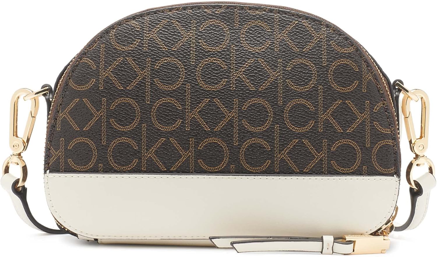 Calvin Klein womens Ashley Zip Around Crossbody