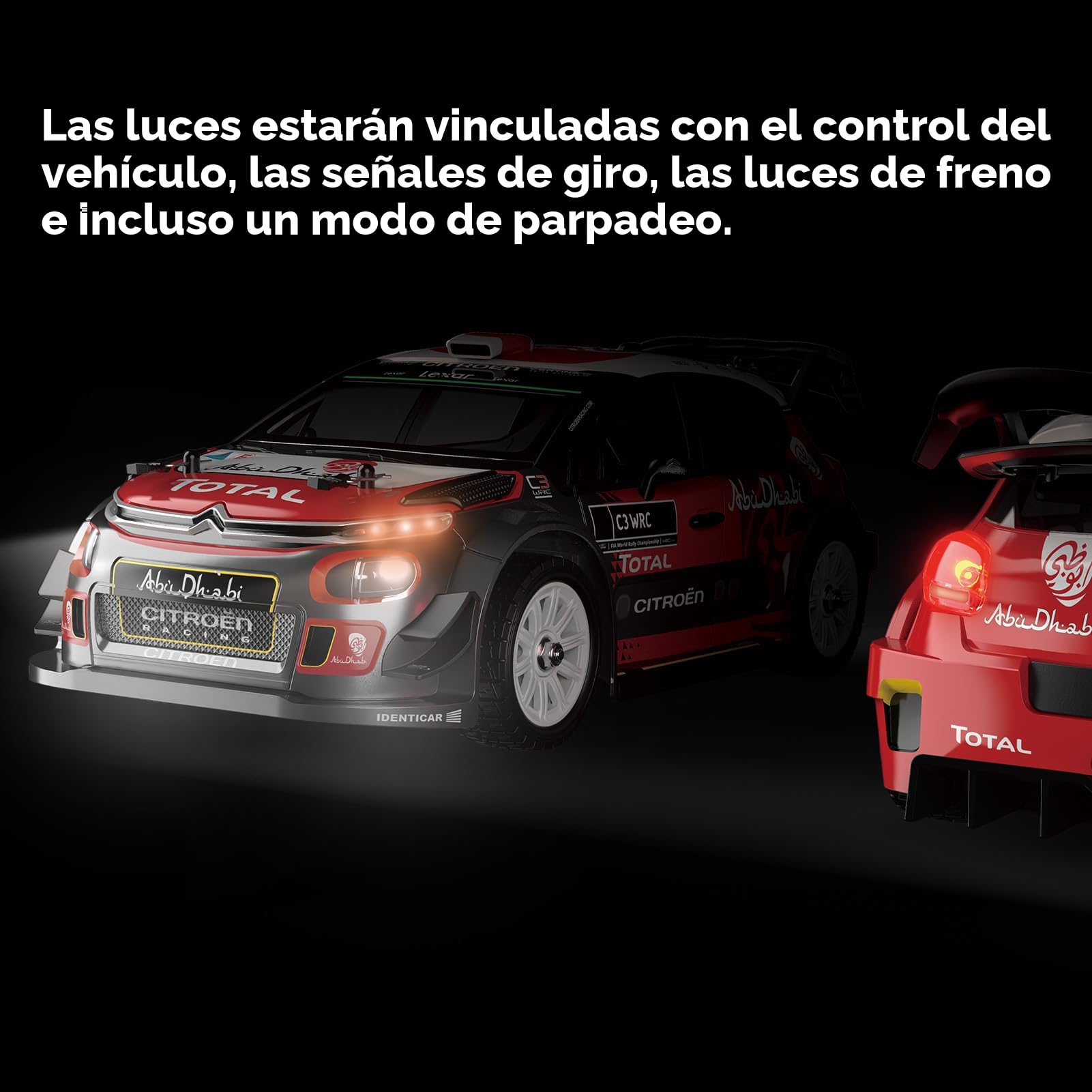 Amazon.com: MJX Hyper GO 14303 1/14 Citroen C3 Fast RC Cars para