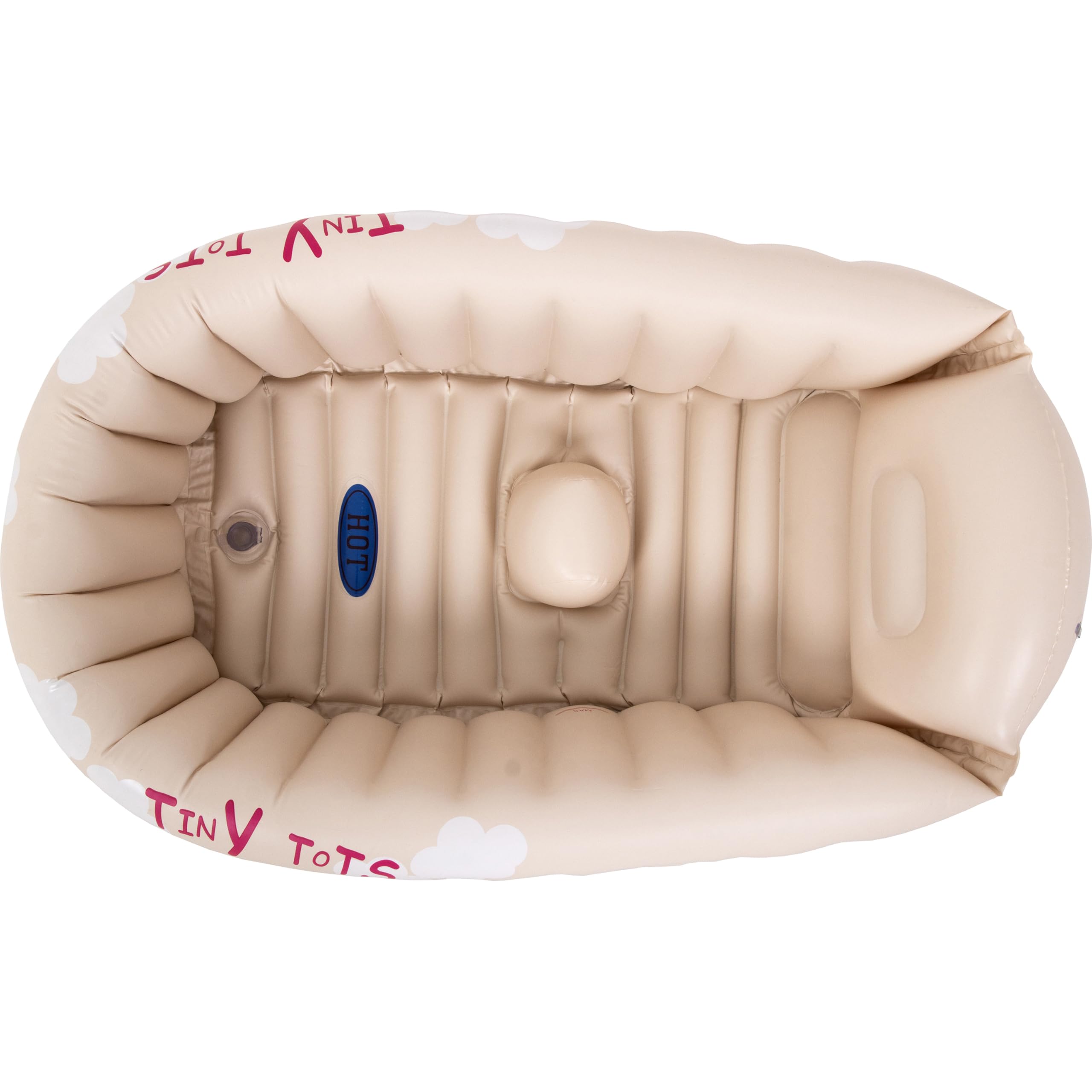 SUN CLUB AVENLI 17118 Tiny Tods Bagnetto Gonfiabile, Beige, 91 x 61 x 29 cm