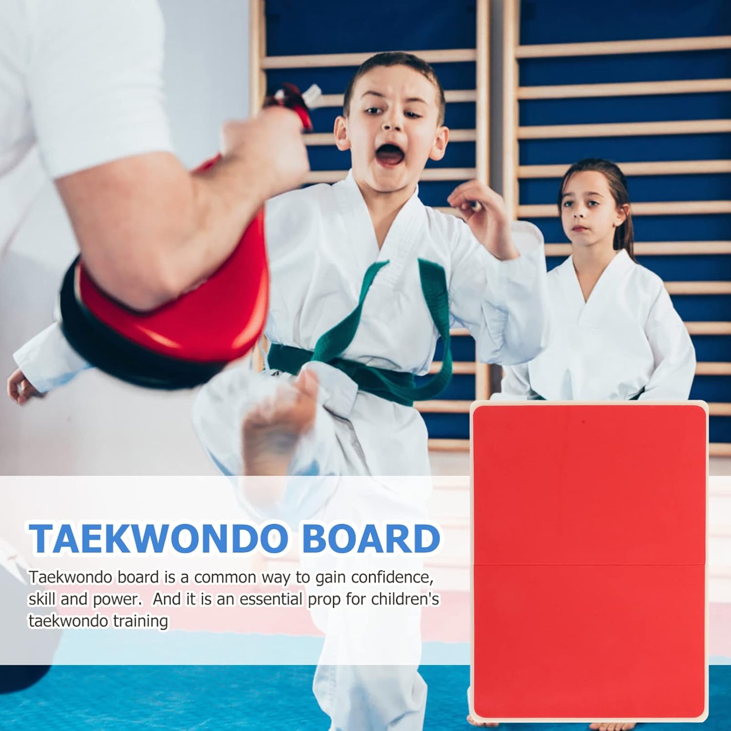 Versatile Taekwondo Board for Boy Girl Thick Boy Girl Breaking Board for Training Performance Durable Material for Taekwondo Practice Skill Improvement