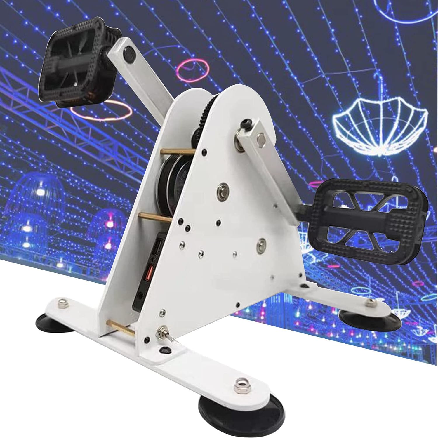 Pedal Generator 50W – Compact Foot-Powered Exercise Bike Generator for Travel & Emergencies, Portable Power Equipment for Eco-Friendly Energy Generation