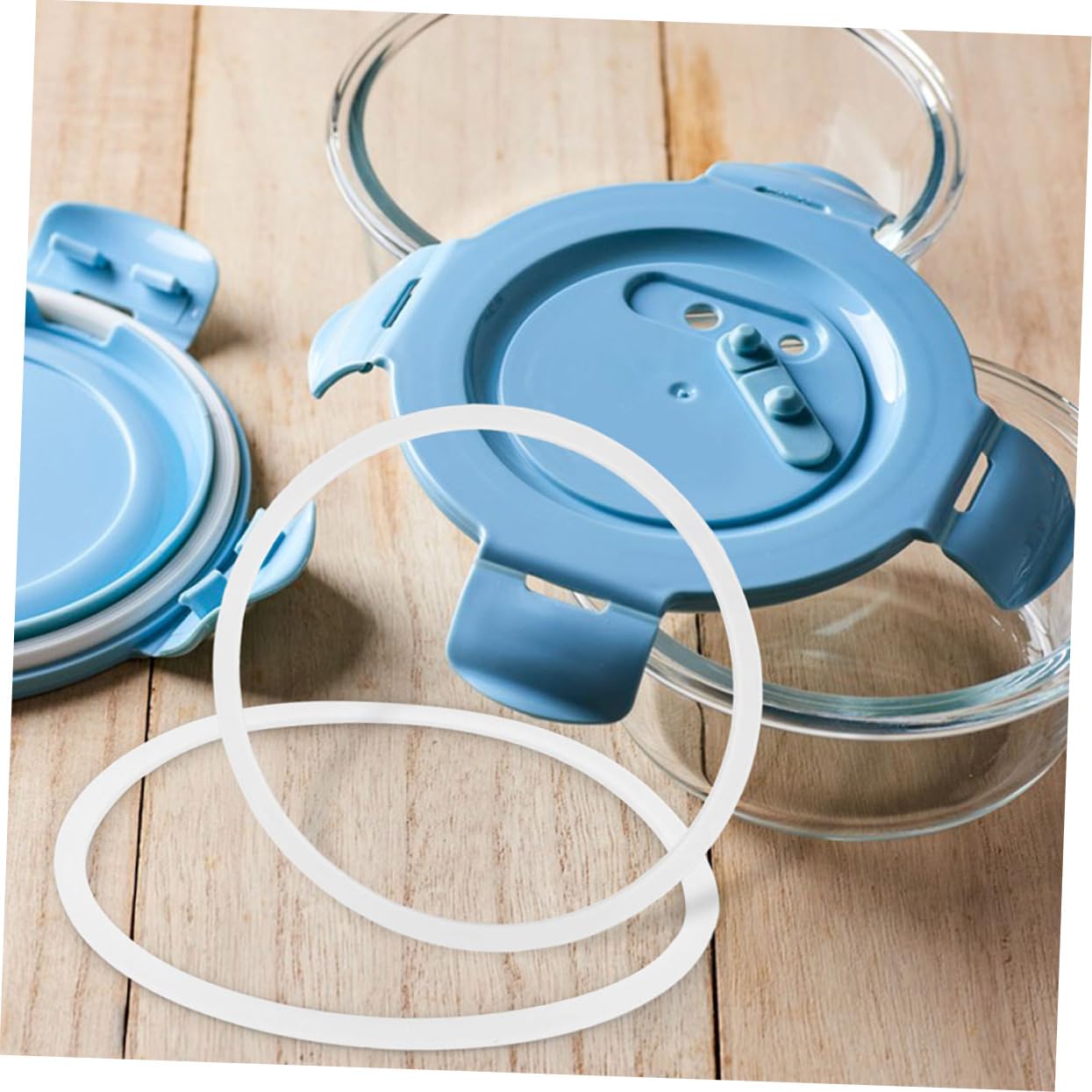 OFFSCH Silikon Dichtungsring Für Brotdosen - Auslaufsicher Und Hitzebeständig