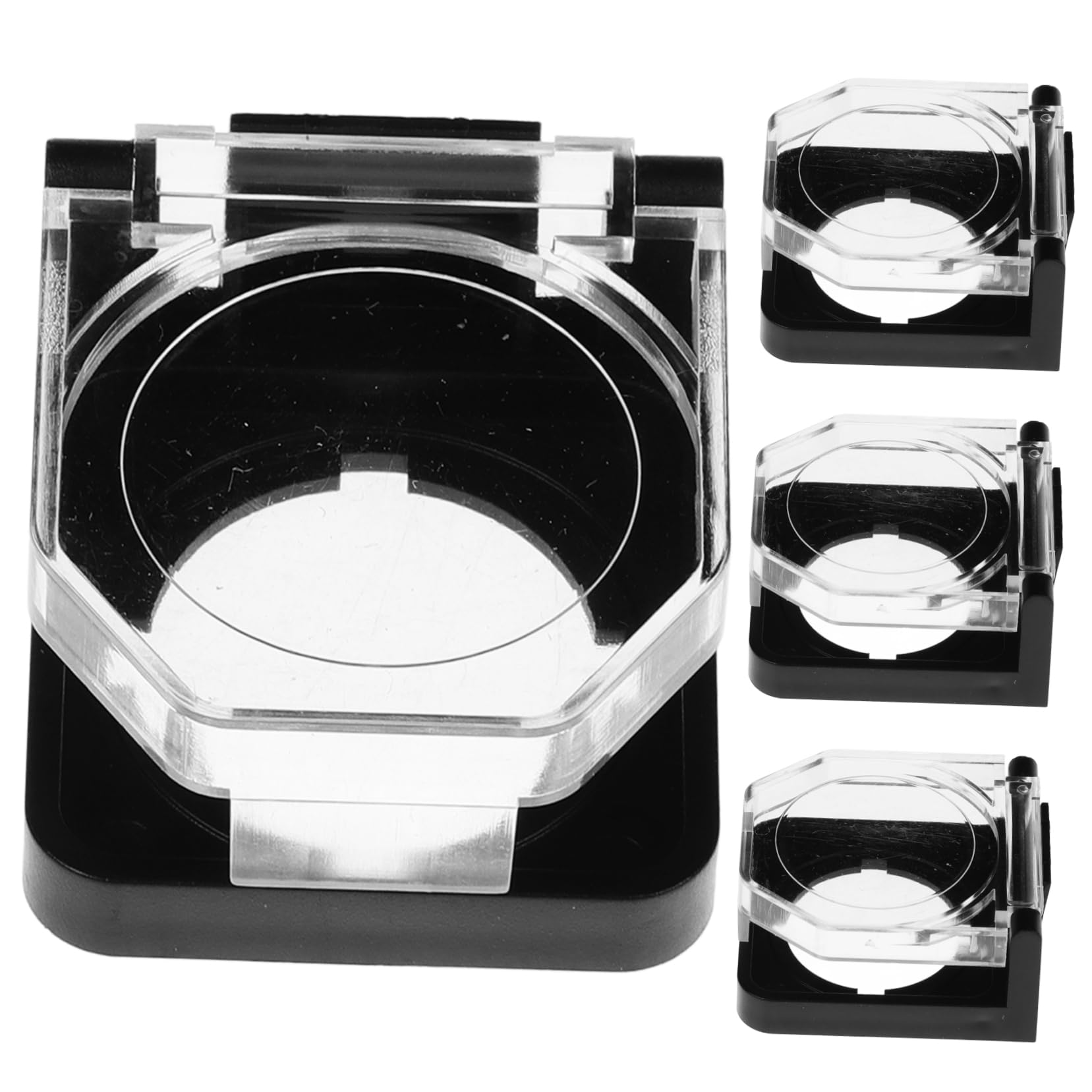 SOESFOUFU Water Power Button Cover Emergency Stop Button Cover Protector Electrical 4pcs