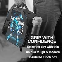 Vista 5 de Bolsa de almuerzo aislada #7 Bolsa de almuerzo impermeable reutilizable bolsas de hielo para bolsas de almuerzo