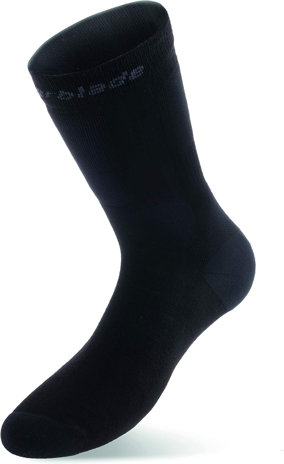 Rollerblade Performance Skate Socks 3-Pack - Anatomical Inline Skating Socks, Black, Multi-Sport Comfort & Durability