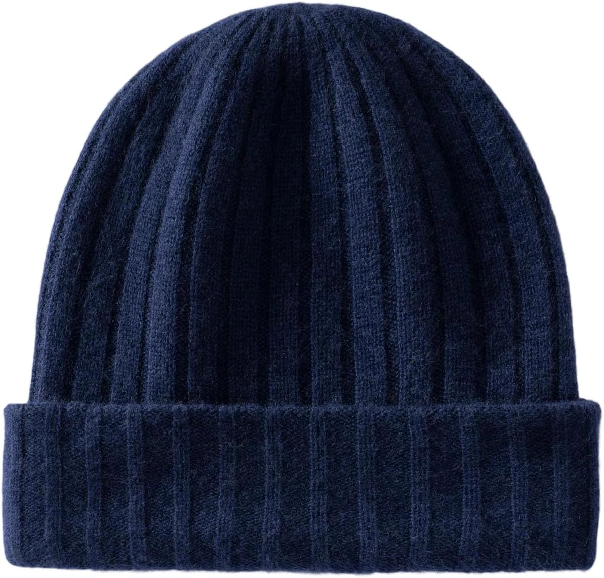 Cashmere Hat Double Thickened Unisex Beanie Men Women Warm Knit Striped Casual Ski Hat