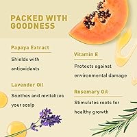 Vista 7 de Just Nutritive Gel de hierbas para el cabello con vitaminas y proteínas, natural, sin alcohol y control de la humedad para todo tipo de cabello, 16