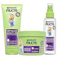 Garnier Fructis Metodo Riccioli Routine Shampoo, Maschera