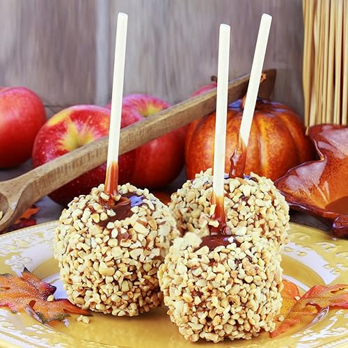 Vista 9 de BLUE TOP 200 palitos de bambú de 0.197 in y 7 pulgadas, fuertes y duraderos, ecológicos, suaves y seguros, multiusos